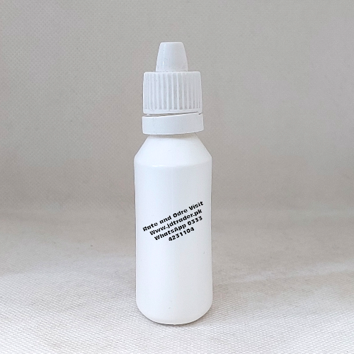 30ML MILKY OVAL DROPPER