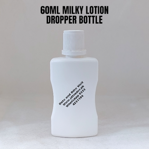 60ML MILKY LOTION DROPPER BOTTLE