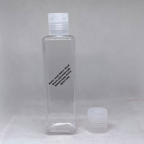 200ML NATURAL OIL SHAMPOO LOTION BOTTLE PLASTIC WITH NATURAL PRESS CAP