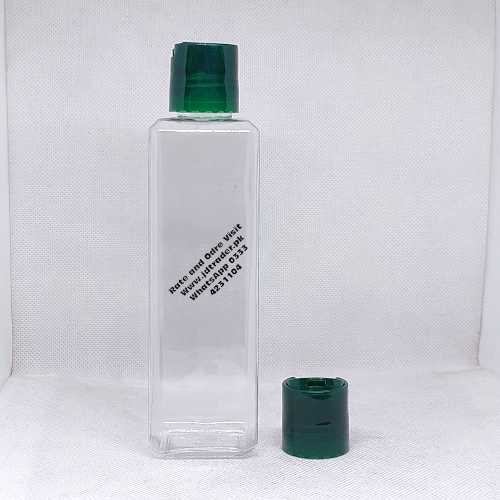 200ML NATURAL OIL SHAMPOO LOTION BOTTLE PLASTIC WITH GREEN PRESS CAP