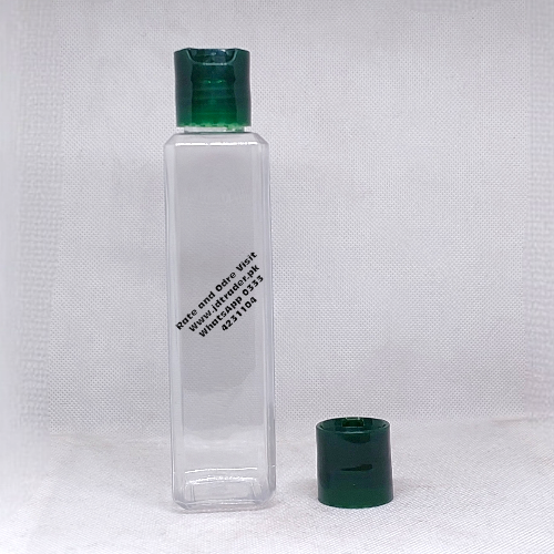 200ML NATURAL OIL SHAMPOO LOTION BOTTLE PLASTIC WITH GREEN PRESS CAP