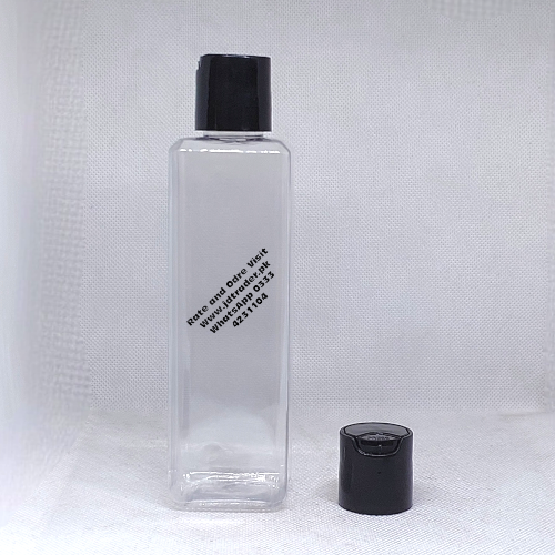 200ML NATURAL OIL SHAMPOO LOTION BOTTLE PLASTIC WITH BLACK PRESS CAP