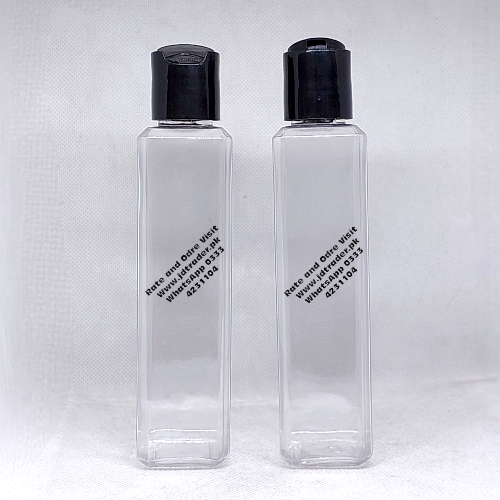 200ML NATURAL OIL SHAMPOO LOTION BOTTLE PLASTIC WITH BLACK PRESS CAP