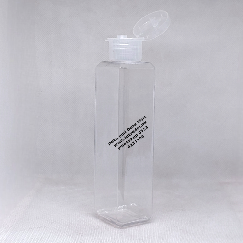200ML NATURAL OIL SHAMPOO LOTION BOTTLE PLASTIC WITH NATURAL FLIP CAP