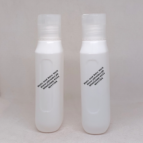 120ML PP RANDOM MILKY BOTTLE WITH NATURAL PRESS CAP