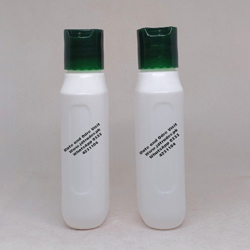 120ML PP RANDOM MILKY BOTTLE WITH GREEN PRESS CAP