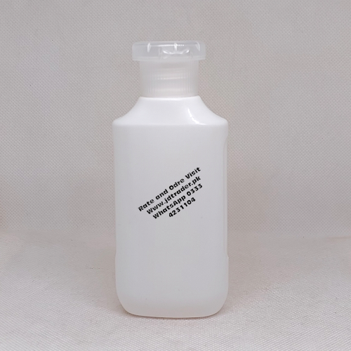 120ML PP RANDOM MILKY BOTTLE WITH NATURAL FLIP CAP