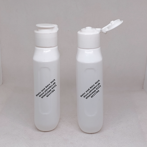 120ML PP RANDOM MILKY BOTTLE WITH WHITE FLIP CAP