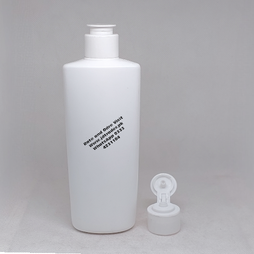 200ML MILKY BOTTLE WITH WHITE FLIP CAP