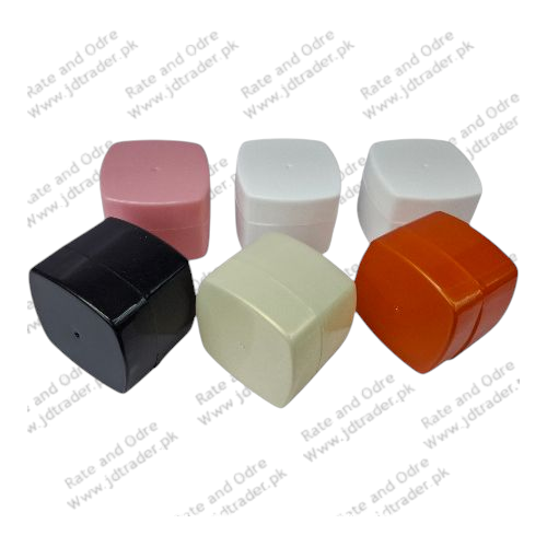 CREAM JAR 50 GM SQR RZW PLASTIC